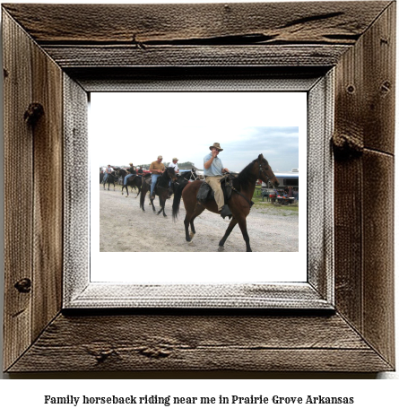 family horseback riding near me in Prairie Grove, Arkansas